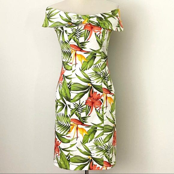 Joseph Ribkoff Dresses & Skirts - Vintage JOSEPH RIBKOFF Off the Shoulder Dress